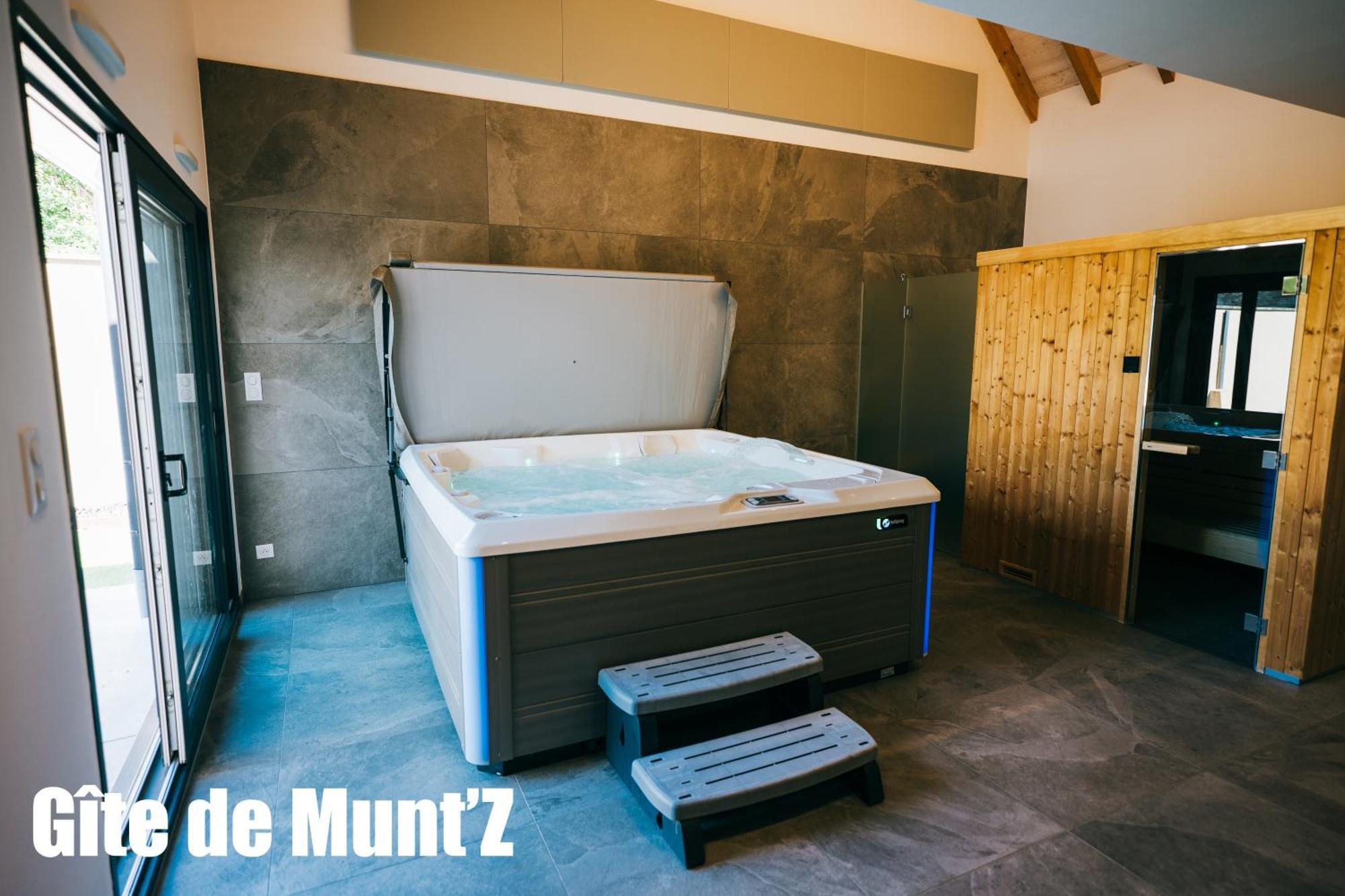 Gîte de Munt'Z SPA, Sauna, piscine, proche de Colmar Muntzenheim Extérieur photo